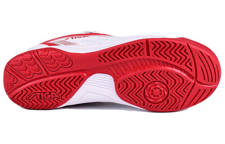 Stiga Slip Resistant And Breathable Low top Training Shoes Unisex Red White