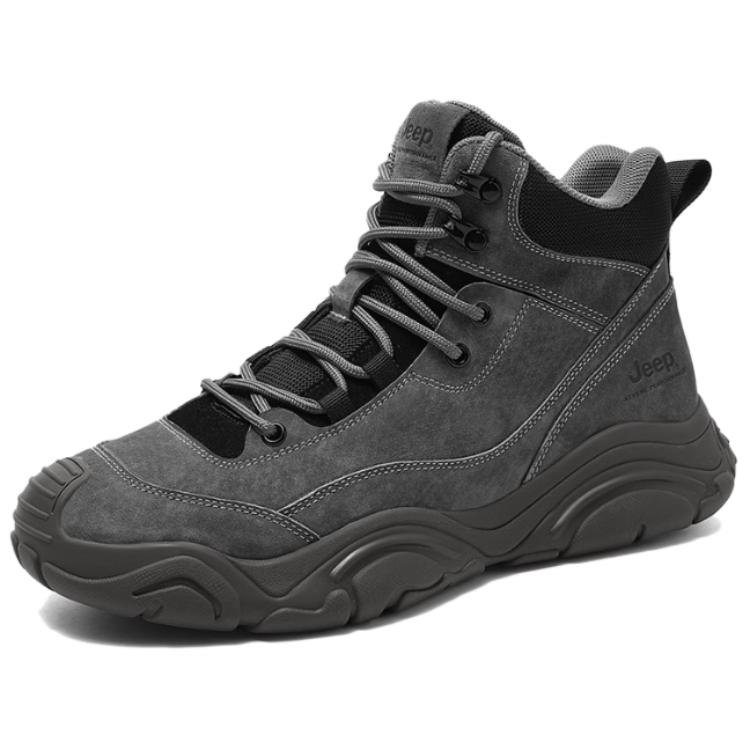 Jeep High top Hiking Shoes Men’s Gray
