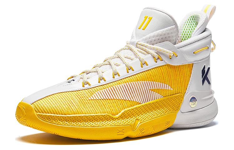 Anta KT9 Solid As Golden Soup Nitrogen Technology Cushioning Slip Resistant Abrasion Resistant Basketball Shoes Men’s