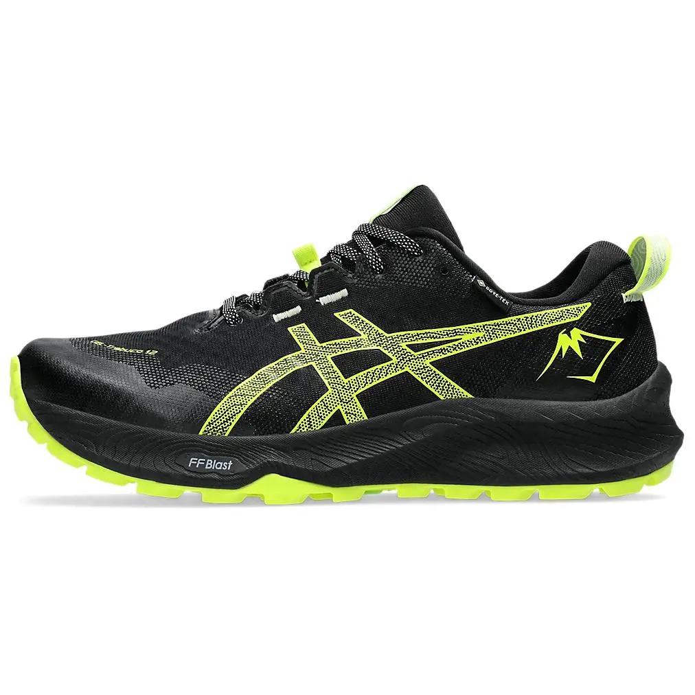 ASICS Gel Trabuco 12 Gtx Black Safety Yellow
