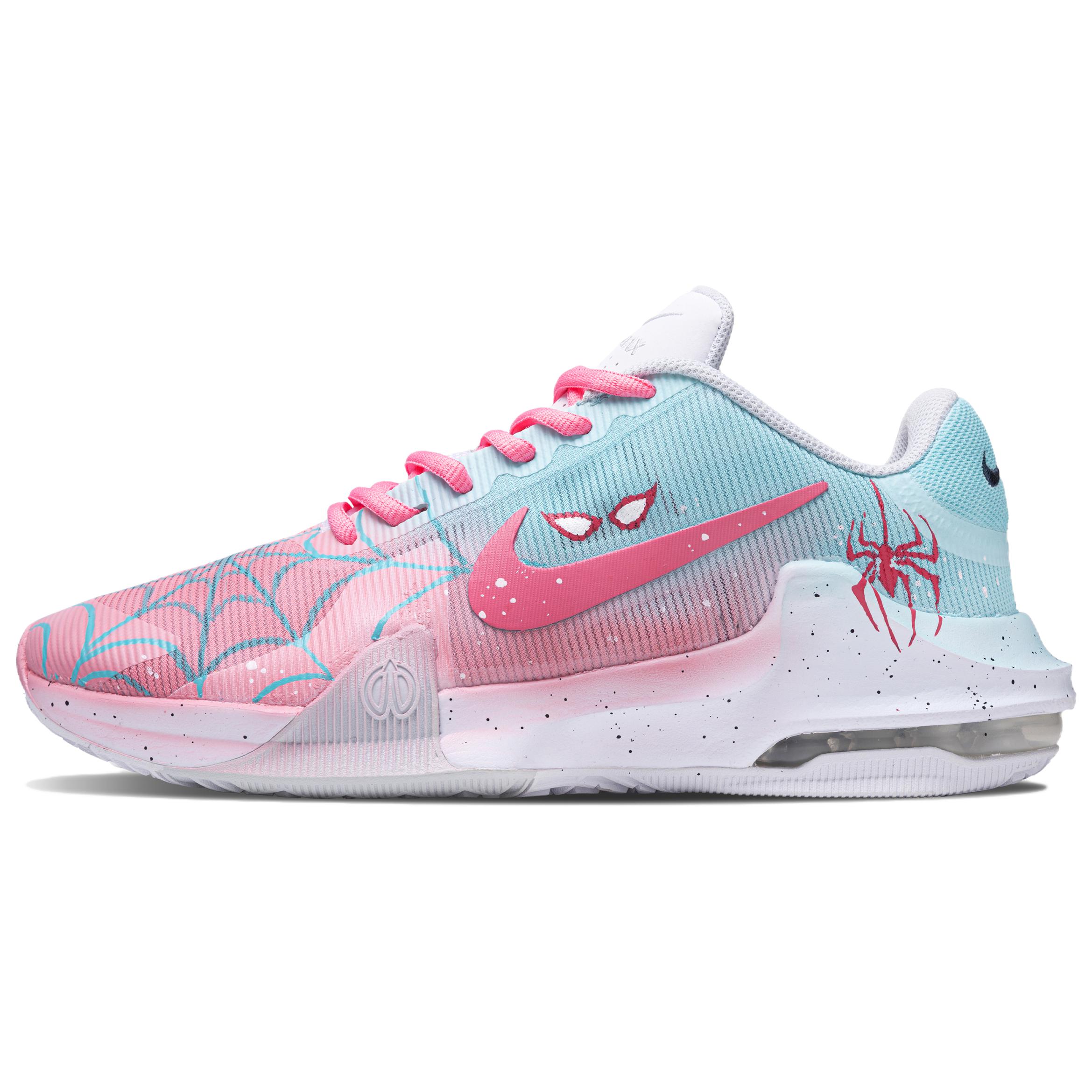 Nike Air Max Impact 4 Basketball Shoes Men’s Mid Top Red