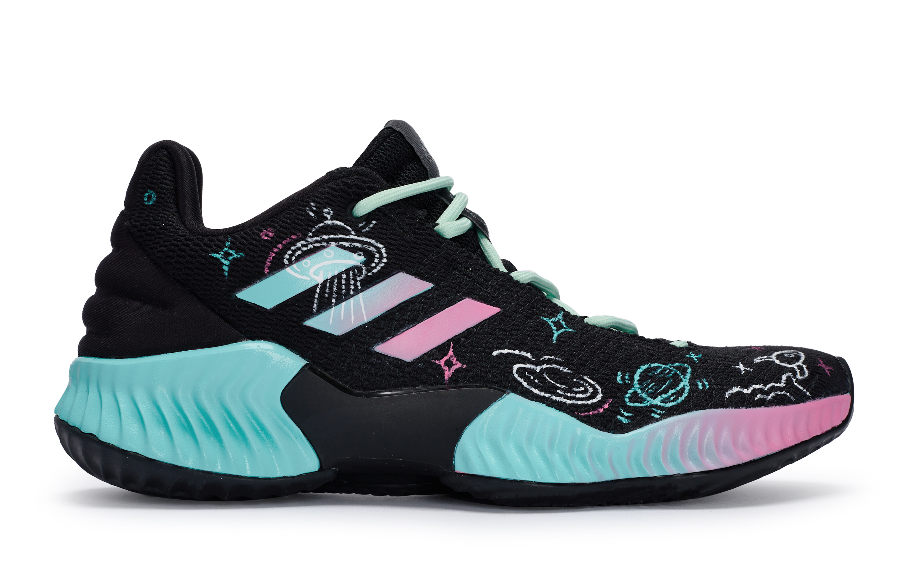 Adidas Pro Bounce 2018 Low 811 Manufacturing, End Of The Universe, Special Shoe Box Cushioning Slip Resistant