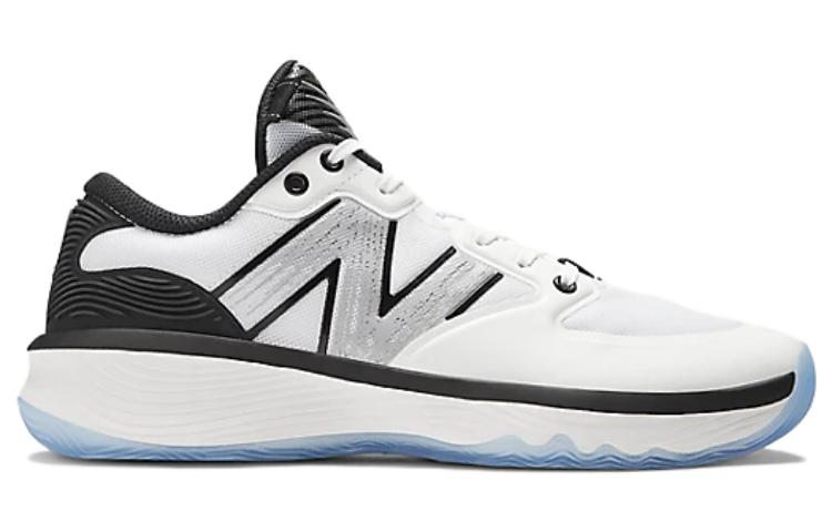 New Balance Hesi Cushioning Abrasion Resistant Breathable Low top Vintage Basketball Shoes Men’s White Black