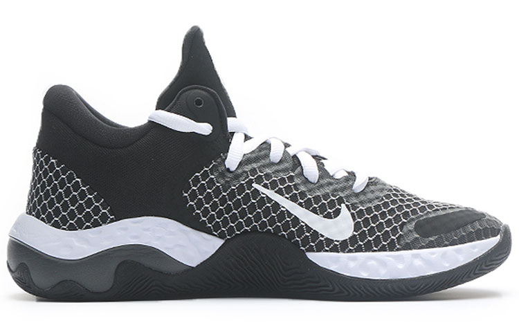 Мужские кроссовки Nike Renew Elevate 2 (черно-белые) — фото 2