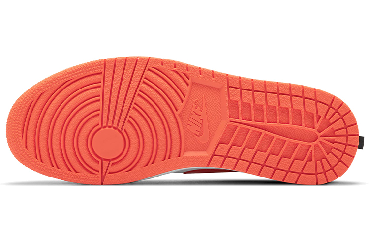 Кеды Jordan Air Jordan 1 flyease "turf orange" (черный / белый / оранжевый) — Чёрный / белый / оранжевый — фото 6