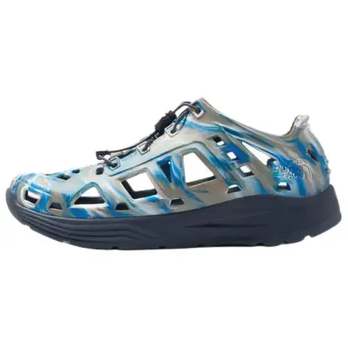 THE NORTH FACE Reactive Slip Resistant Abrasion Resistant River Trekking Shoes Unisex Gray Blue