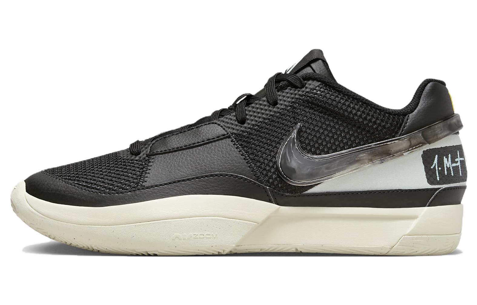Nike Ja 1 Morant Generation \"Smoke\" Low-top Basketball Shoes Men's Black Silver