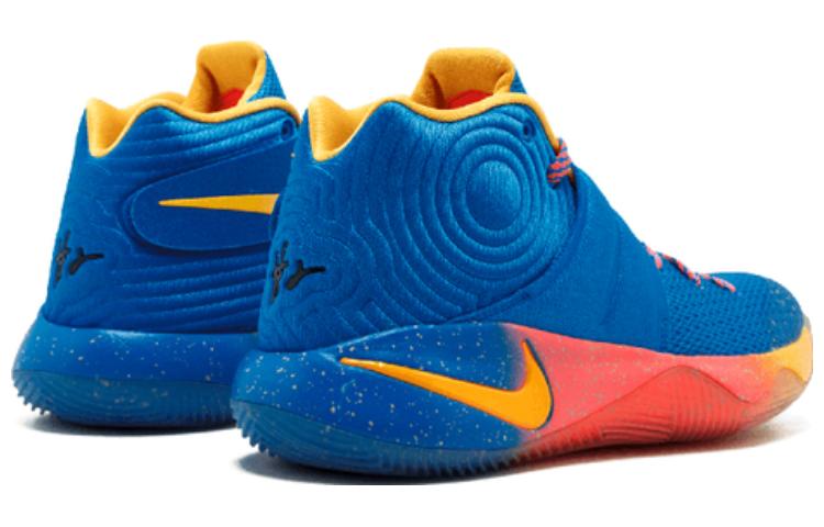 Мужские кроссовки Nike Kyrie 2 (синие) — 照片蓝/大学金/黑 — фото 4