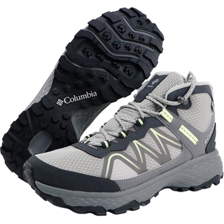 Columbia Peakfreak Rush Abrasion Resistant Grip Mid top Mountaineering Shoes Women’s Gray