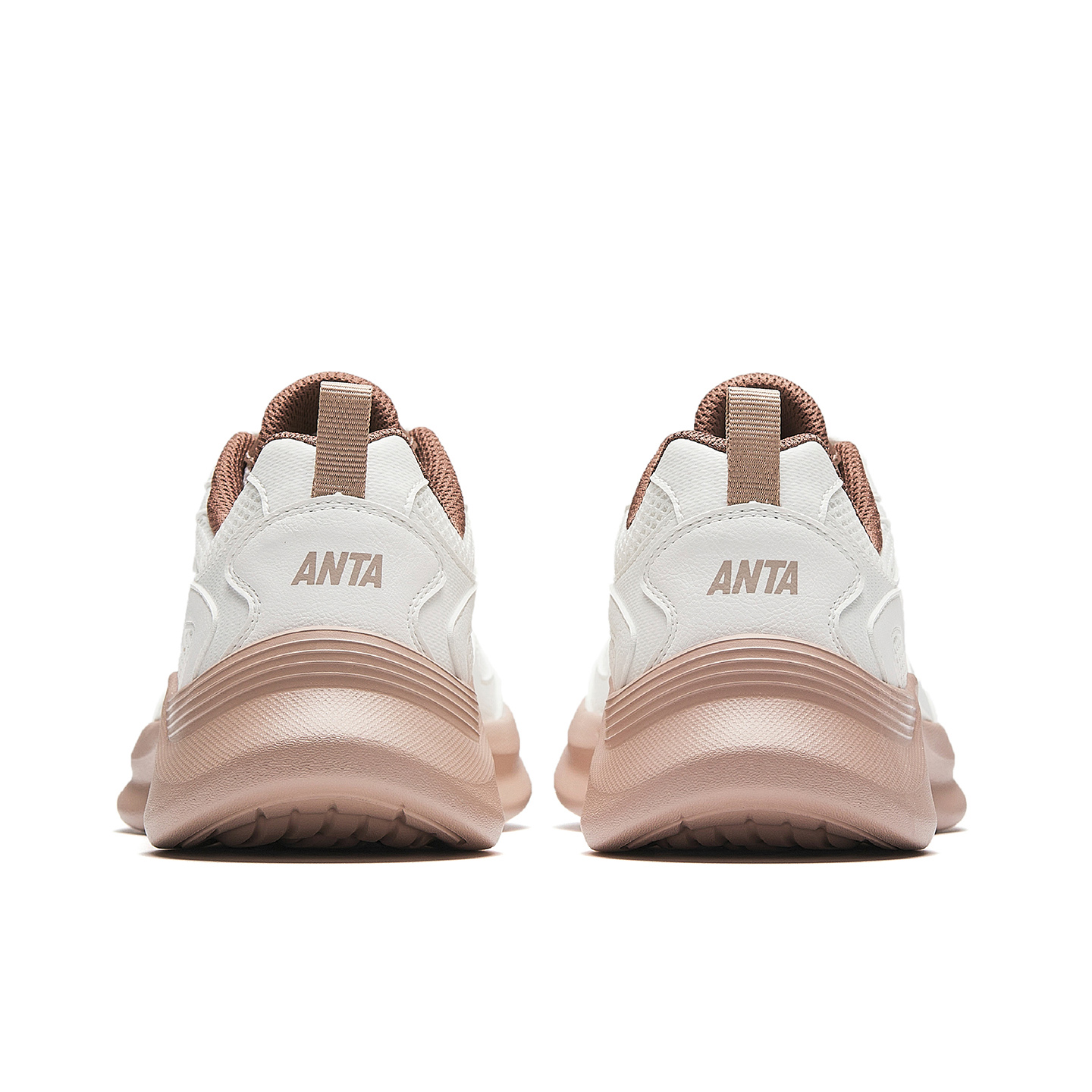 Anta Cushioning Abrasion Resistant Lightweight Low top Casual Shoes Women’s White Umber