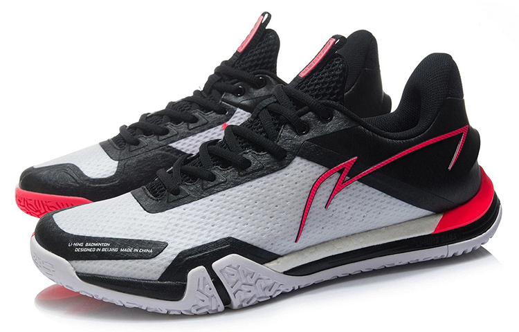 Li Ning Saga SE Textile, Synthetic Leather Abrasion Resistant Breathable Abrasion Resistant Breathable Low top