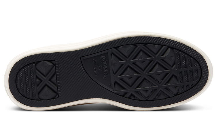 Женские кеды Converse All Star Move Chuck Taylor High Top (бело-черные) — Белый / чёрный — фото 6