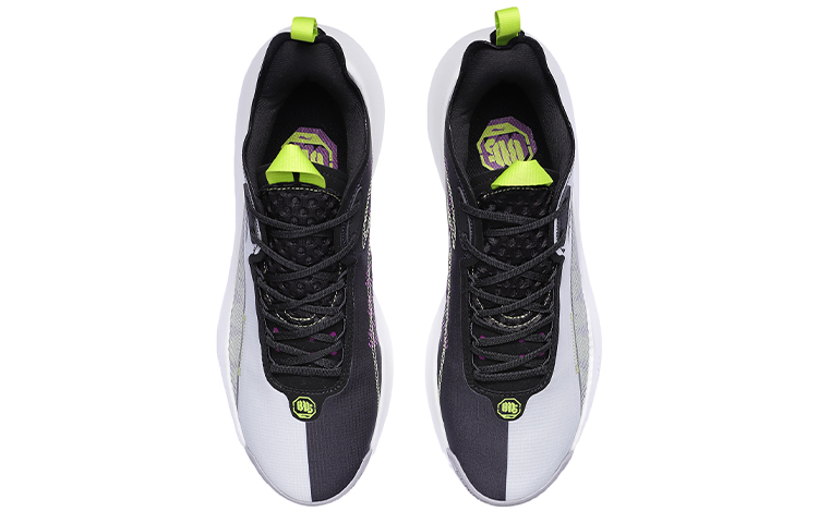 Li Ning Badfive 1 Textile, Synthetic Leather Cushioning Slip Resistant Abrasion Resistant Breathable Support Low top