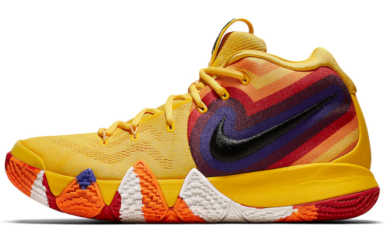 Мужские кроссовки Nike Kyrie 4 70s QS (желтые)