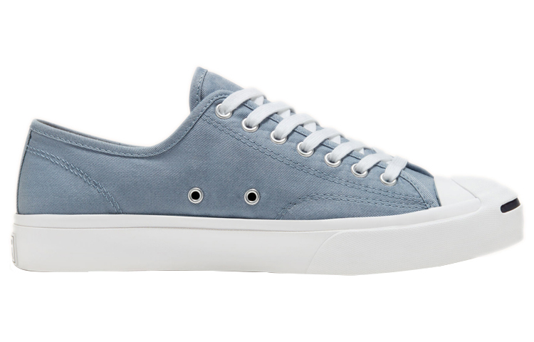 Кеды Converse Twill Jack Purcell (светло-синие) — фото 2