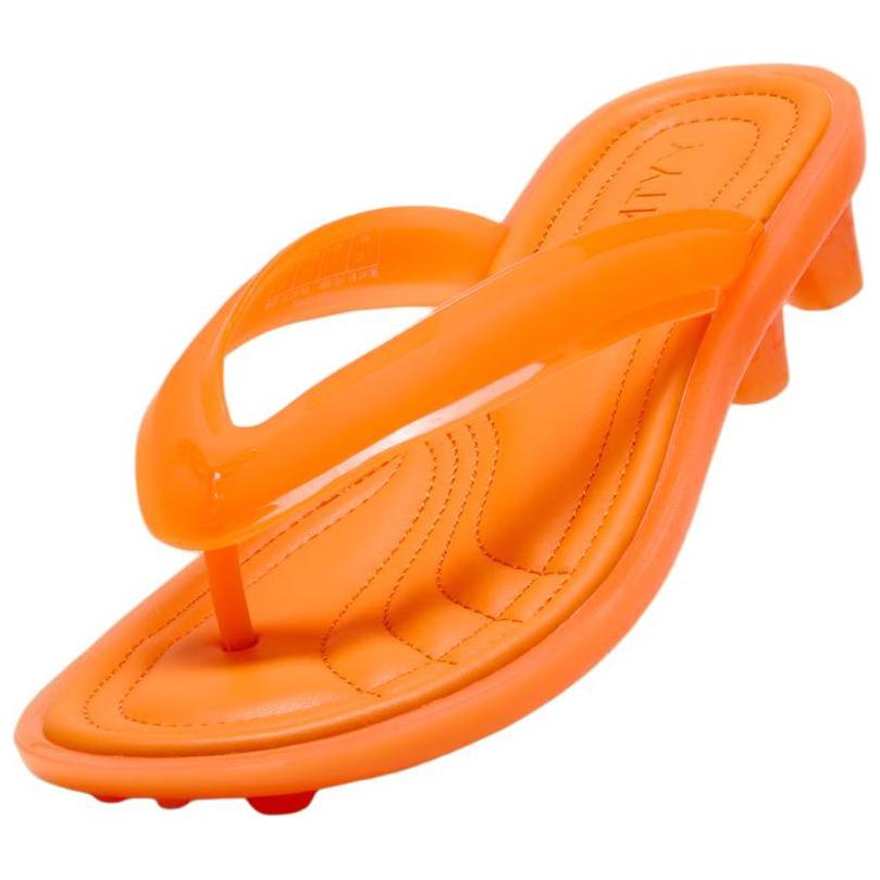 PUMA Cat Cleat Sandals Fenty Orange Women's