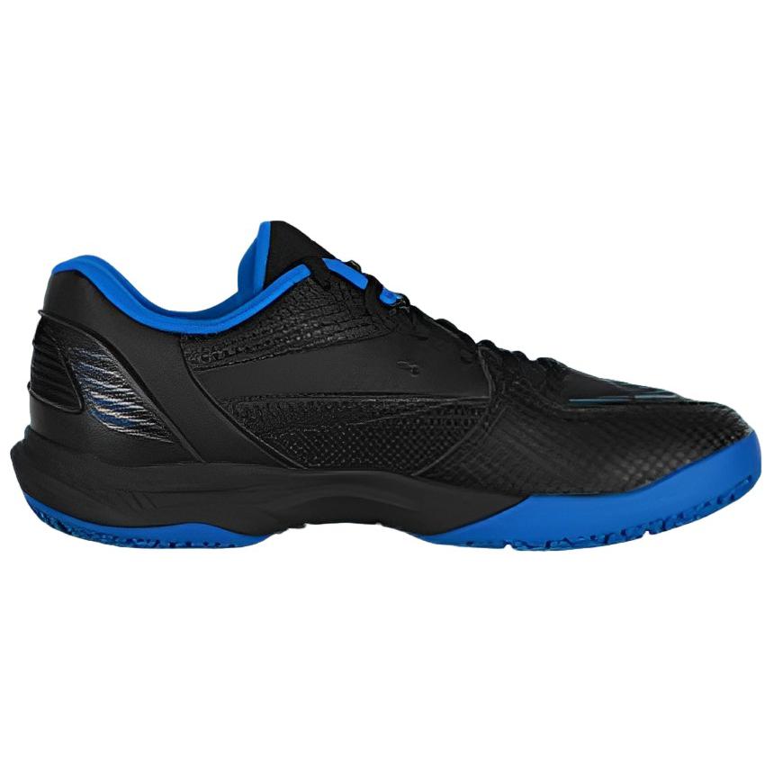 VICTOR Cushioning Slip Resistant Low top Badminton Shoes Unisex Black Blue