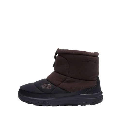 THE NORTH FACE Nuptse Fabric Short Snow Boots Unisex Brown