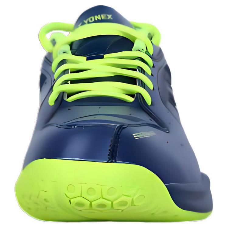 YONEX Cushioning Slip Resistant Low top Badminton Shoes Unisex Blue Green Yellow