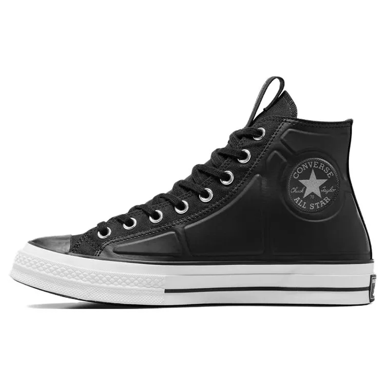Converse Chuck 70 Abrasion Resistant Breathable High top Canvas Shoes Unisex Black
