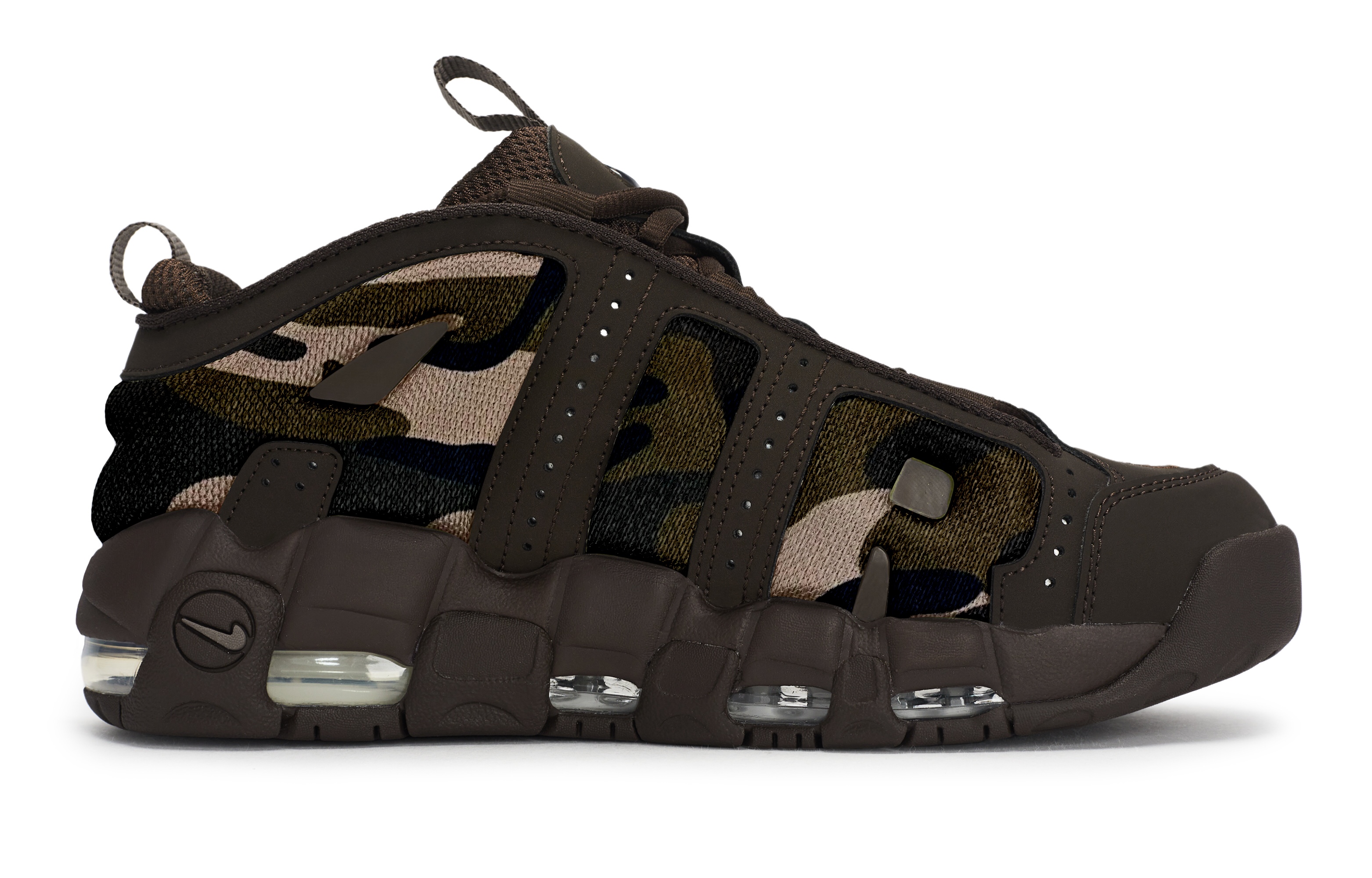 Nike Air More Uptempo 811 Manufacturing, Jungle Law, Special Shoe Box Mid top Vintage Basketball Shoes Unisex