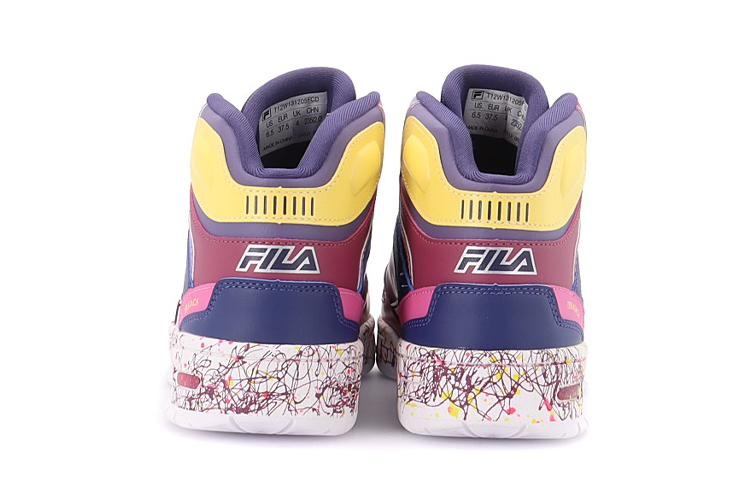 Женские кроссовки Fila FUSION Teratach (сине-фиолетовый) — Синий / фиолетовый — фото 5