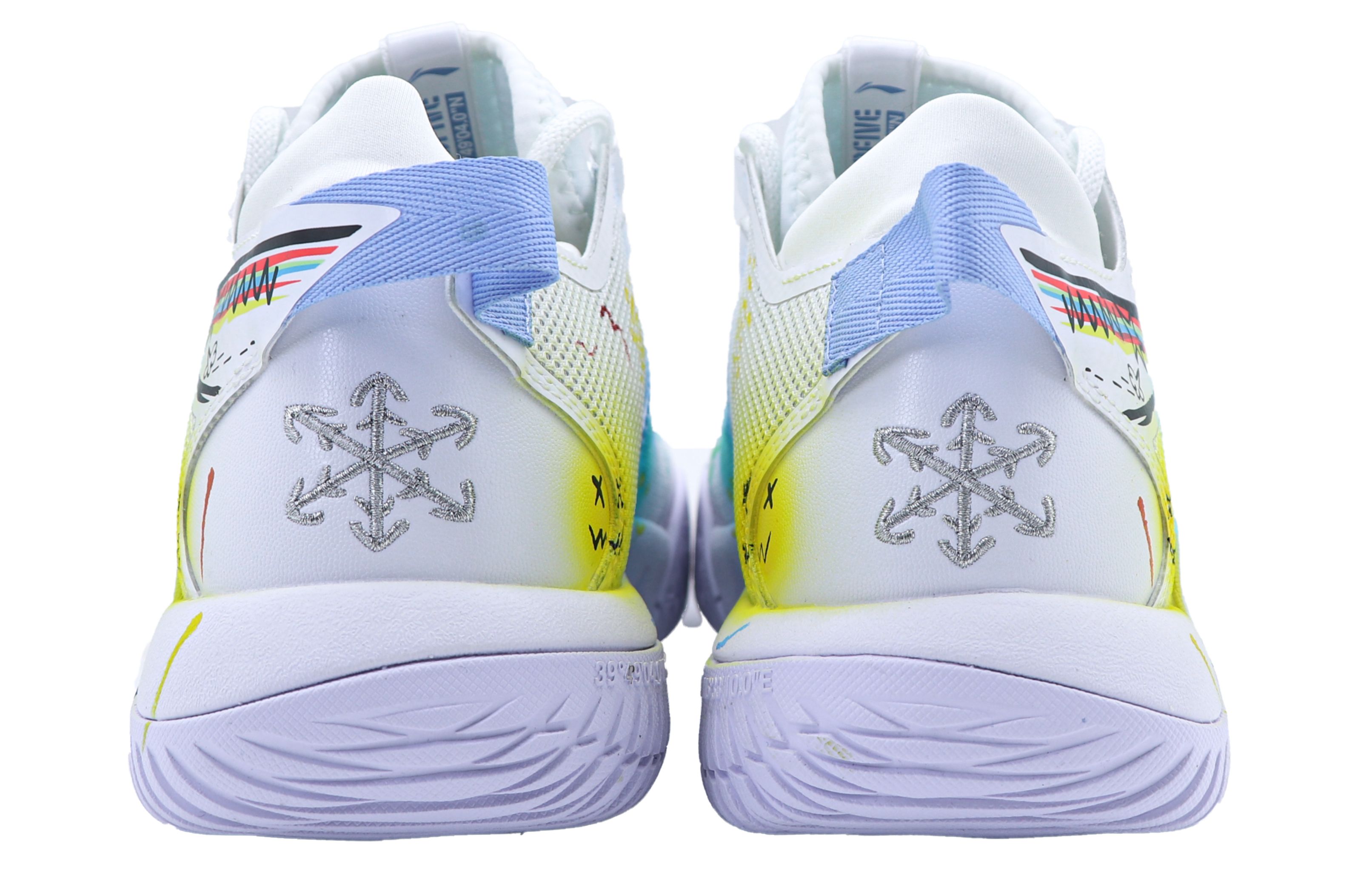 Li Ning Badfive 2 Low Cushioning Slip Resistant Abrasion Resistant Coverage Support Low top Basketball Shoes Men’s
