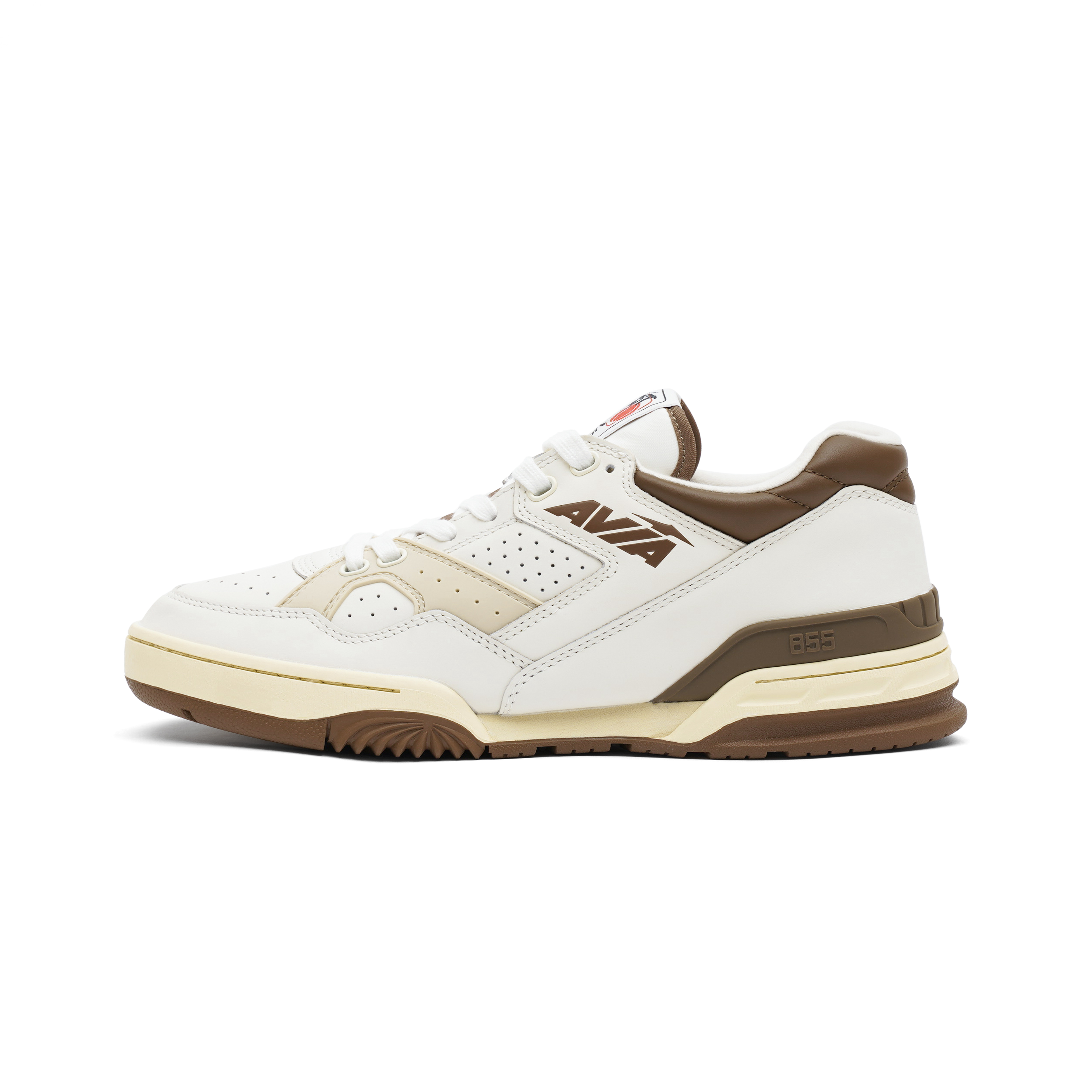 AVIA 855 Low top Vintage Basketball Shoes Men’s Beige Brown