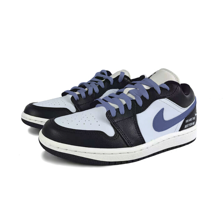 Jordan Air Jordan 1 Slip Resistant, Abrasion Resistant, Lightweight Low top Vintage Basketball Shoes Women’s Black