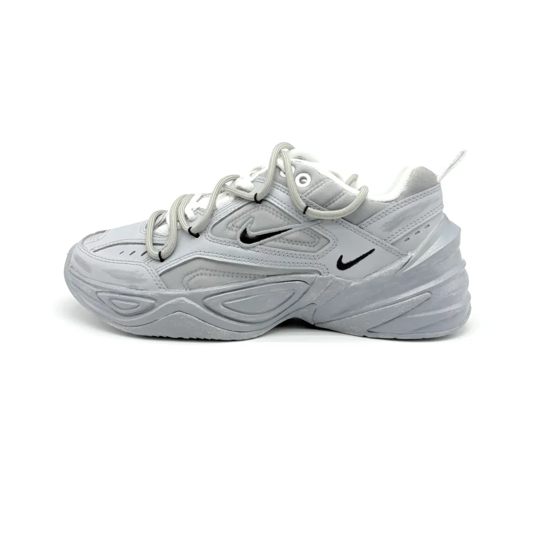 Nike M2K Tekno Chunky Sneakers Women's Low Top Gray