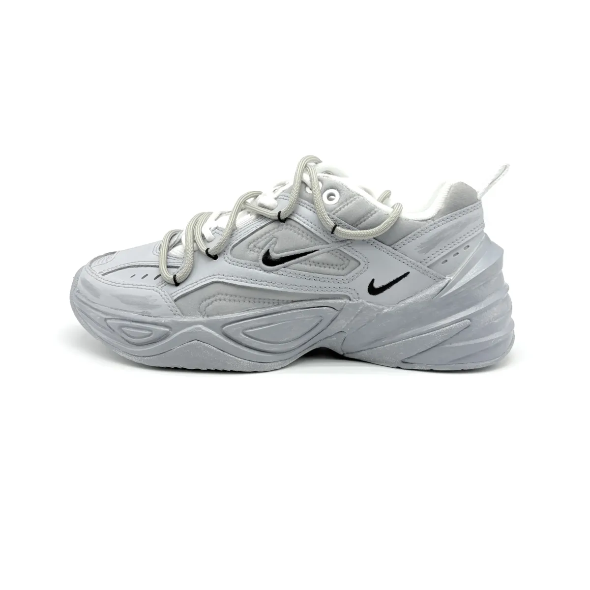 Nike M2K Tekno Chunky Sneakers Women's Low-top Gray