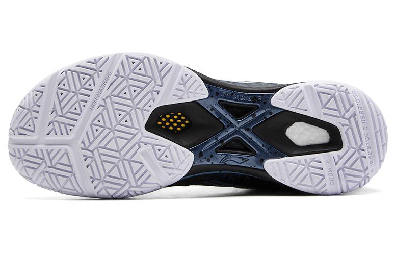 Li Ning Shadow Speed Pro Rubber Slip Resistant Low top Badminton Shoes Unisex Black