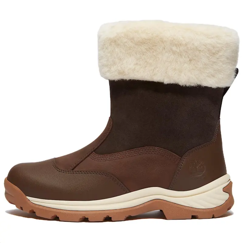 Timberland White Ledge Waterproof And Wear resistant Crew Snow Boots Women's Brown