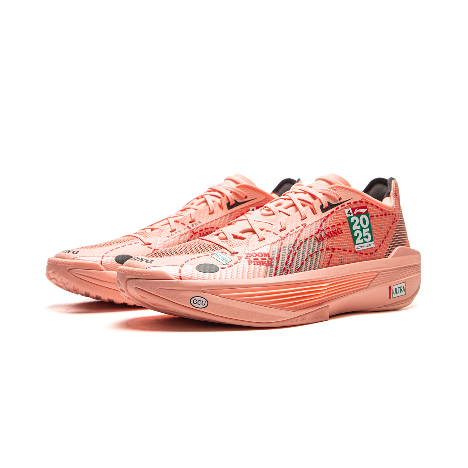 Li Ning ULTRALIGHT Low top Basketball Shoes Men’s Fairy Peach Pink
