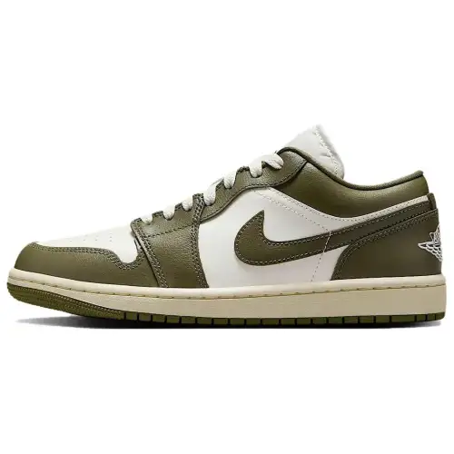 Jordan 1 Low Medium Olive Women's