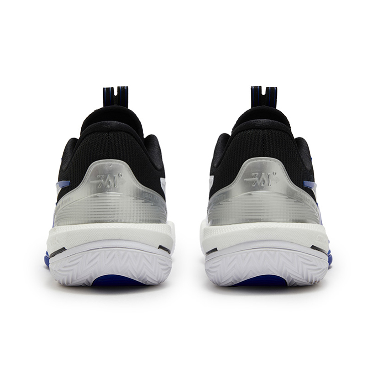 361° BIG3 6.0 Slip Resistant And Abrasion Resistant Coverage Low top Basketball Shoes Men’s White Numbers Blue