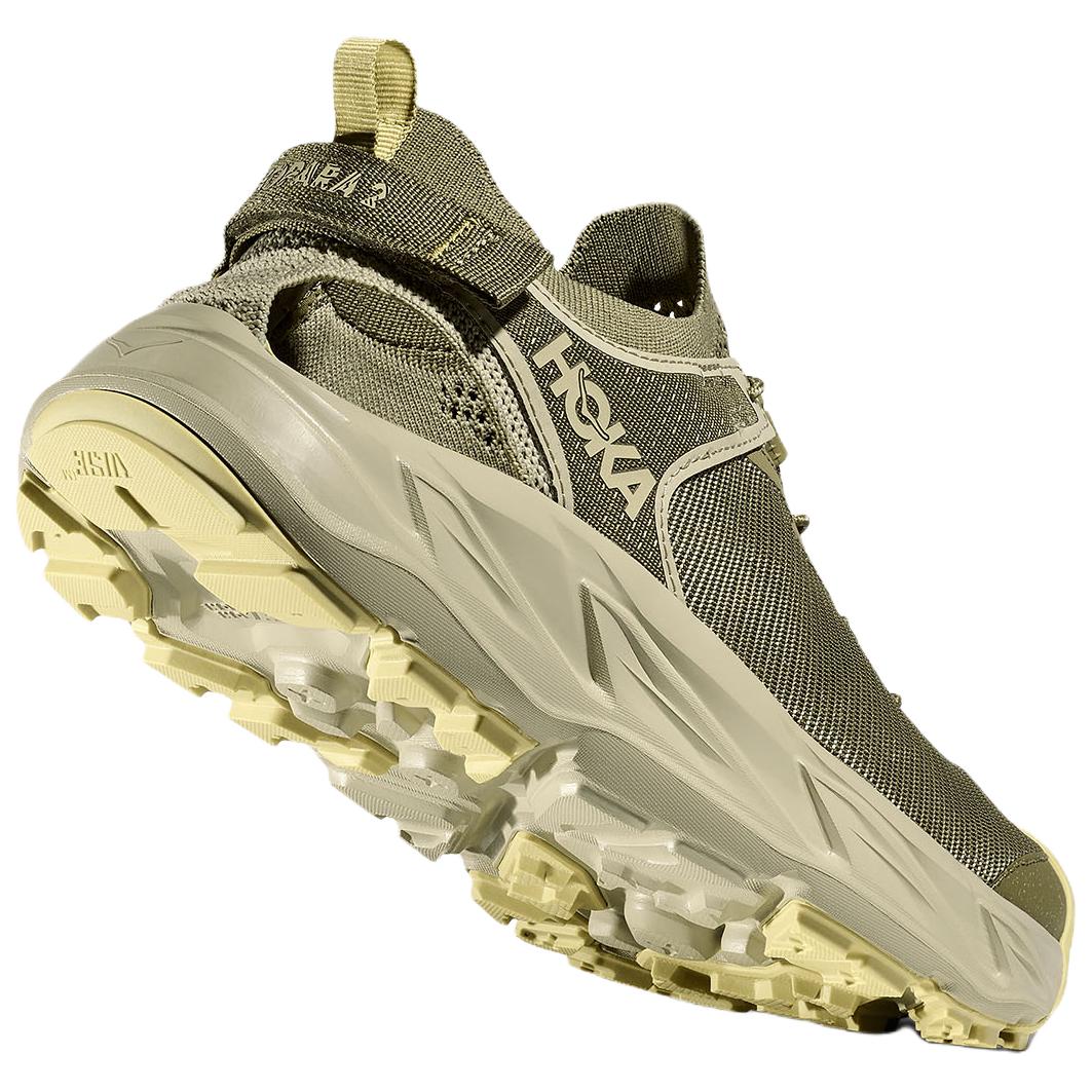 Мужские сандалии HOKA ONE HOPARA 2 (зеленый) — 野菇灰/蘑菇灰 — фото 3