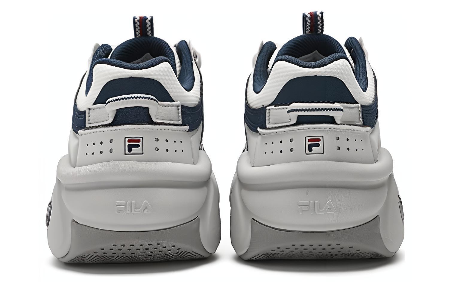 FILA Cushioning Abrasion Resistant Cushioning, Wear Resistant Low top Vintage Basketball Shoes Men’s Blue White