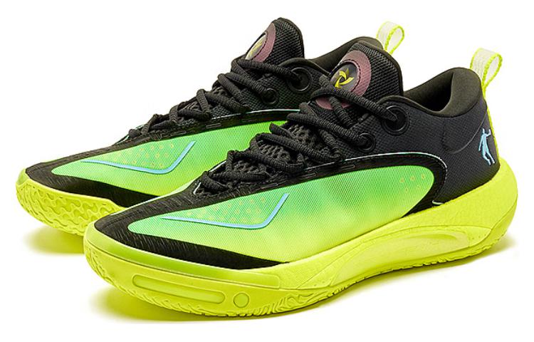 QIAODAN Wind Blade 4 PRO Q KUNGFU TURBO Cushioning Abrasion Resistant Slip Resistant Low top Basketball Shoes Men’s