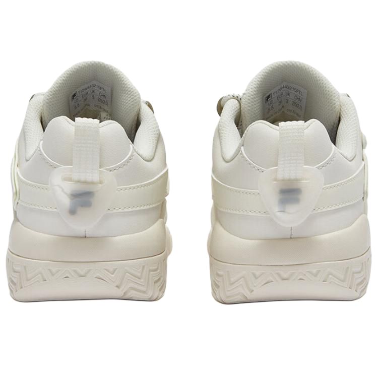 FILA FUSION BUSTER Puffy Shoes Low top Vintage Basketball Shoes Women’s White