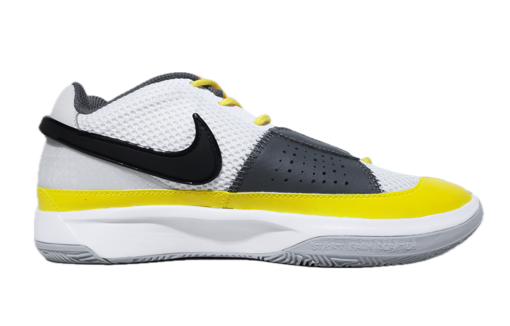 Nike Basketball Shoes Unisex Low Top Yellow, White, Red, Black