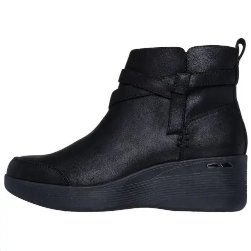 Skechers Pier Lite Ankle Boots Women's Black