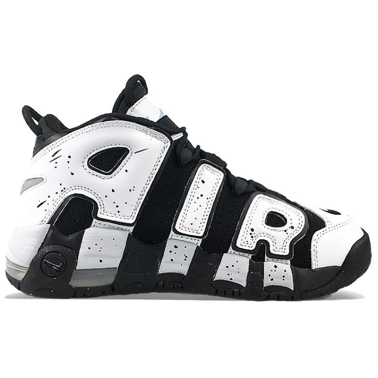 Nike Air More Uptempo Mid top Vintage Basketball Shoes Women’s Black White