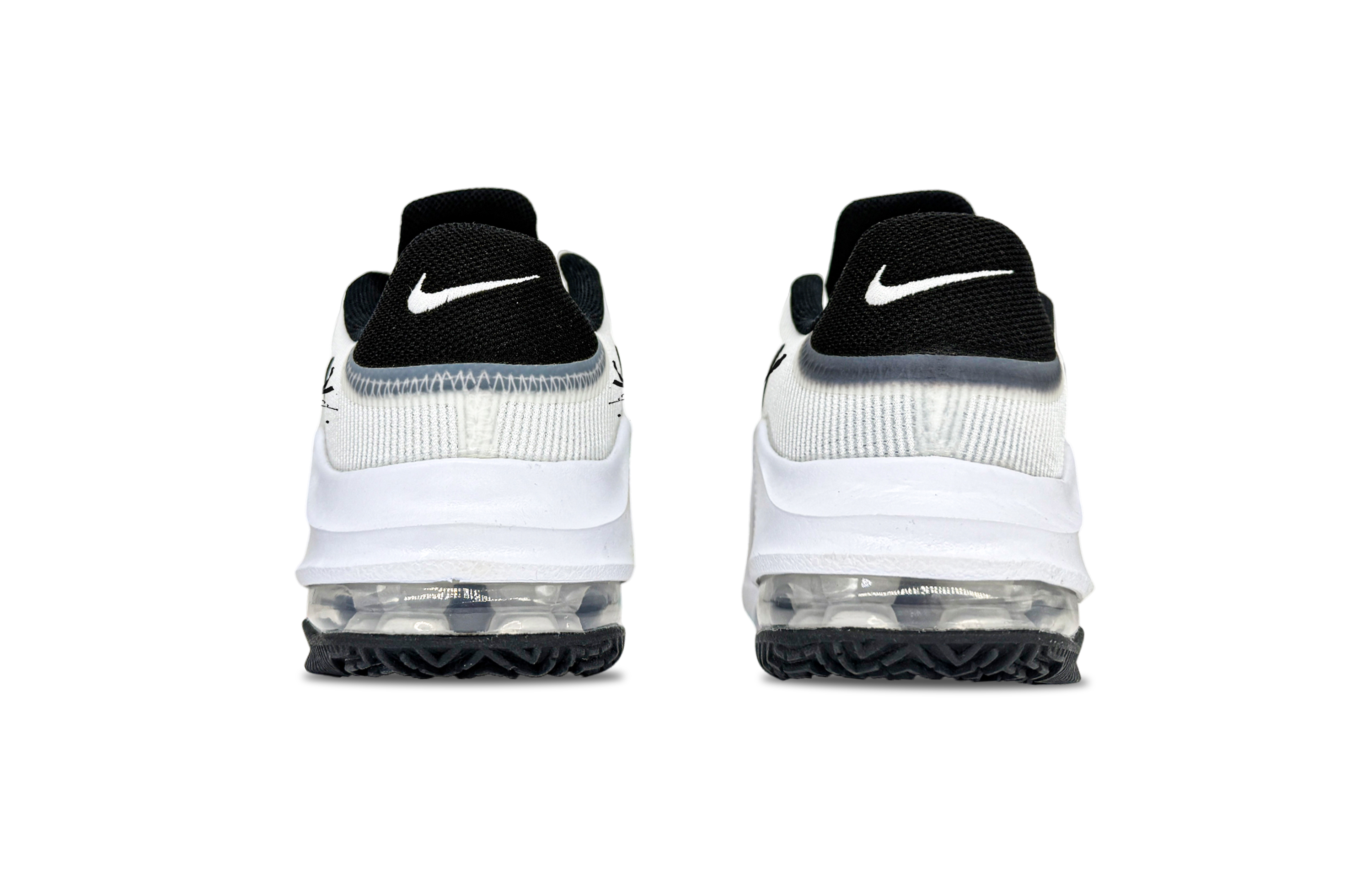 Nike Air Max Impact 4 Low top Basketball Shoes Men’s Black White