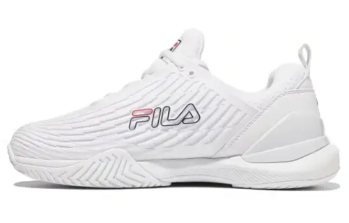 FILA Cushioning Breathable Low top Tennis Shoes Unisex White