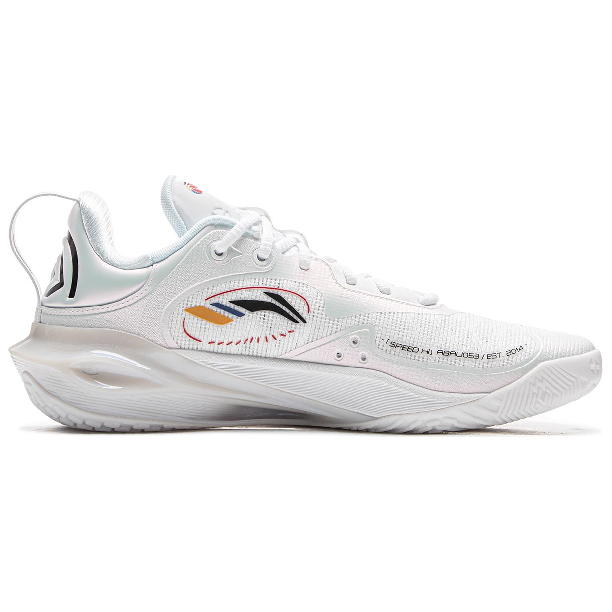 Li Ning Speed 11 Low top Basketball Shoes Men’s Standard White