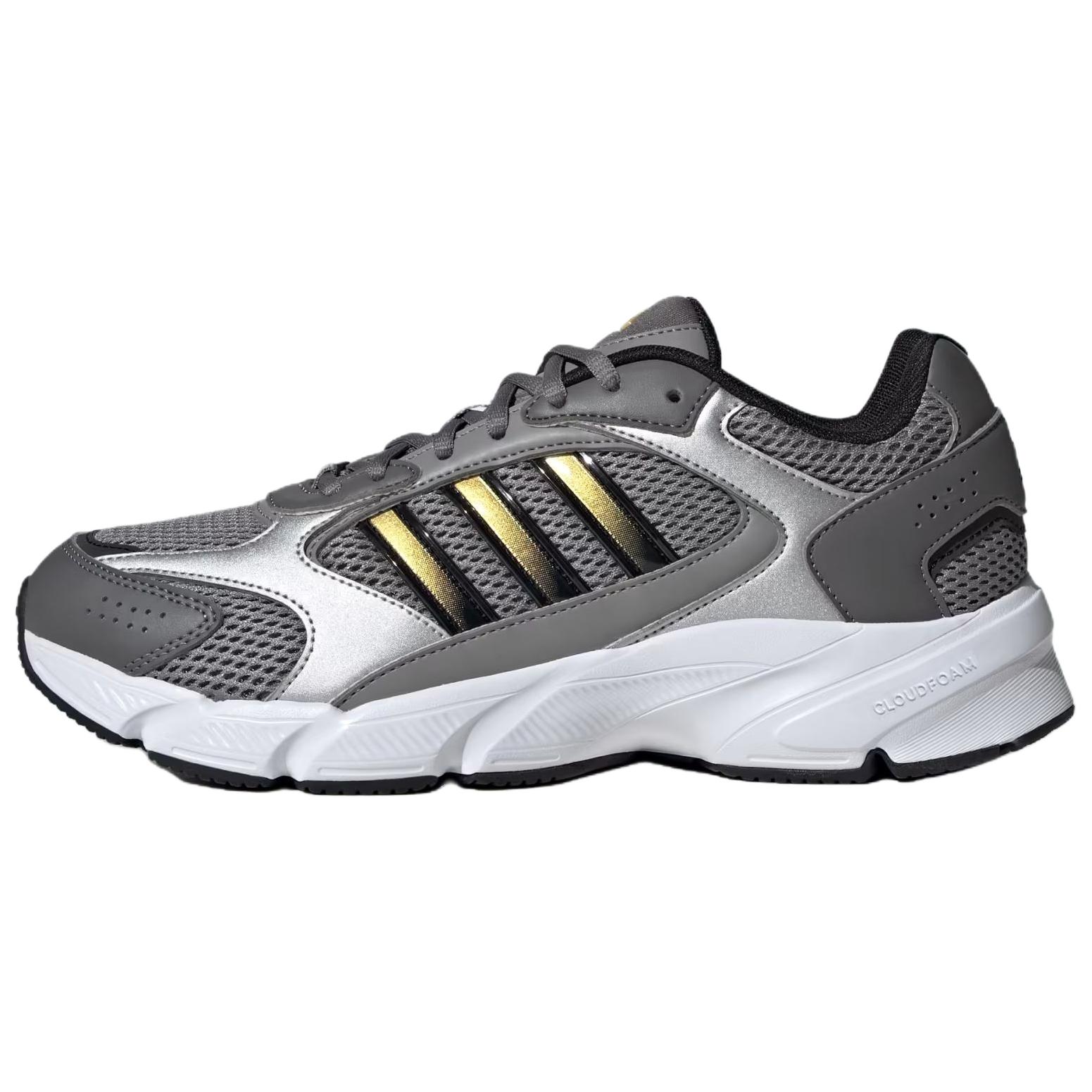 Adidas CRAZYCHAOS 2000 Mesh Slip Resistant Abrasion Resistant Low top Casual Running Shoes Men's Gray