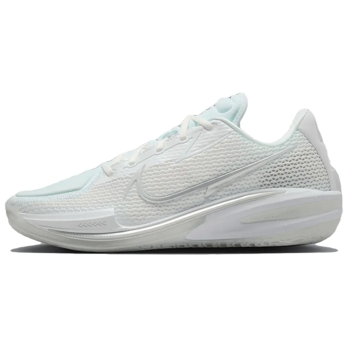 Nike Air Zoom GT Cut Low top Basketball Shoes Unisex White Overseas Version