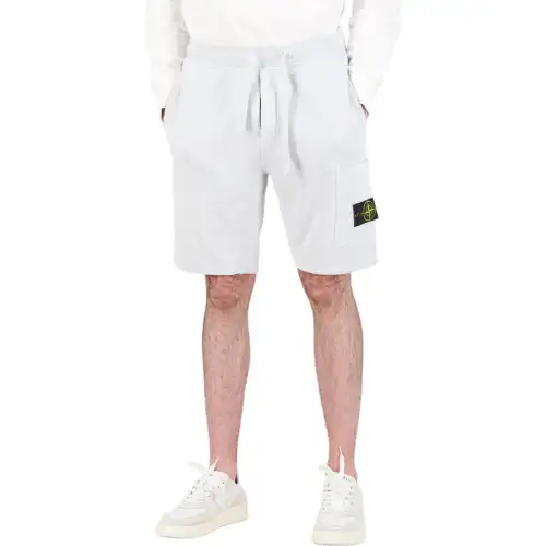 STONE ISLAND Compass Patch Drawstring Shorts
