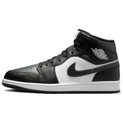 Jordan 1 Mid Off Noir Toe